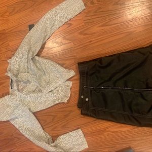 Nasty Gal Puff Sleeved Crop Top